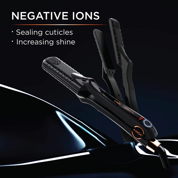 Masters Infrared Black Titanium Flat Iron 1.5"