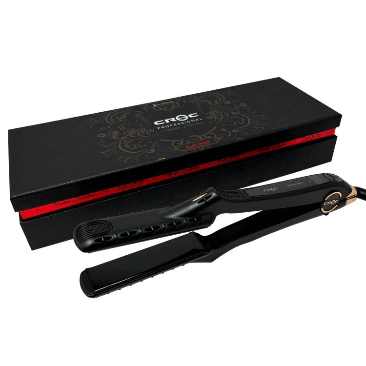 Masters Infrared Black Titanium Flat Iron 1"