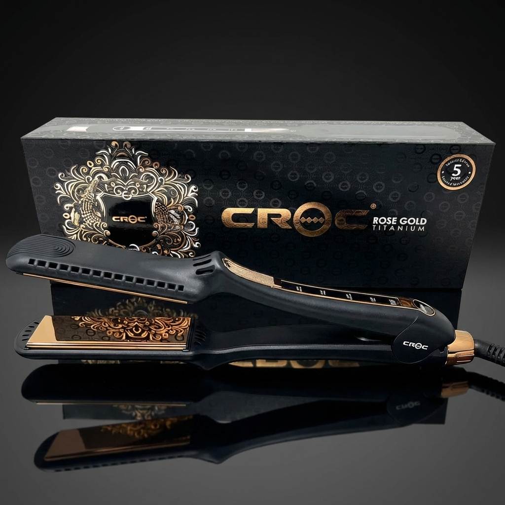 Rose Gold Titanium Flat Iron 1.25