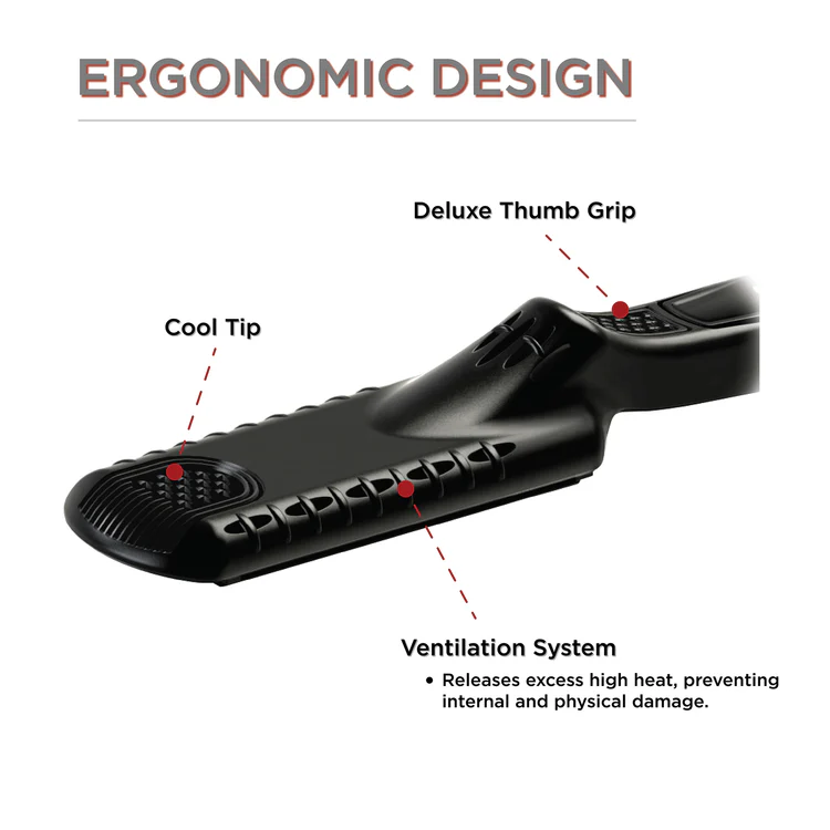 New Classic Infrared Black Titanium Flat Iron 1.5 New Classic Infrared Black Titanium Flat Iron 1.5