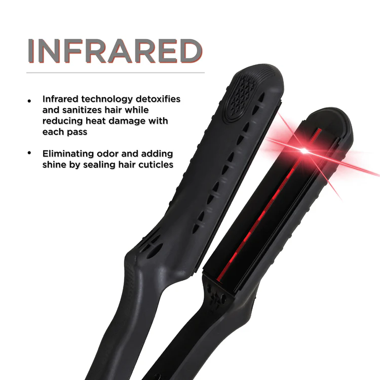 New Classic Infrared Black Titanium Flat Iron 1.5 New Classic Infrared Black Titanium Flat Iron 1.5