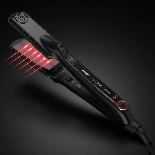 New Classic Infrared Black Titanium Flat Iron 1.5"